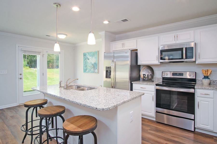 Representative furnished interior of a home built from the Kershaw - Genesis Value Collection by Mungo Homes in Bluefield, Lexington (Image 4).