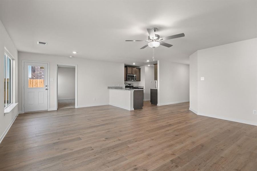Spacious, unfurnished interior of a new home in Cresson Estates, Cresson (Image 6). Spacious, unfurnished interior of a new home in Cresson Estates, Cresson (Image 6).