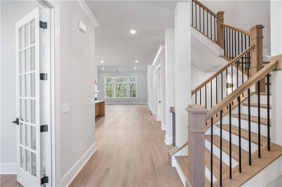 Spacious, unfurnished interior of a new home in , Peachtree Corners (Image 20). Spacious, unfurnished interior of a new home in , Peachtree Corners (Image 20).