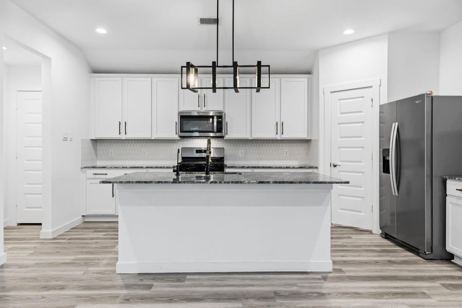 Furnished interior view inside a new home in , Fulshear (Image 4).