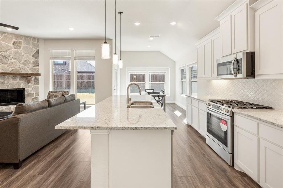 Furnished interior view inside a new home in Ridge Ranch Classic 50, Mesquite (Image 19). Furnished interior view inside a new home in Ridge Ranch Classic 50, Mesquite (Image 19).