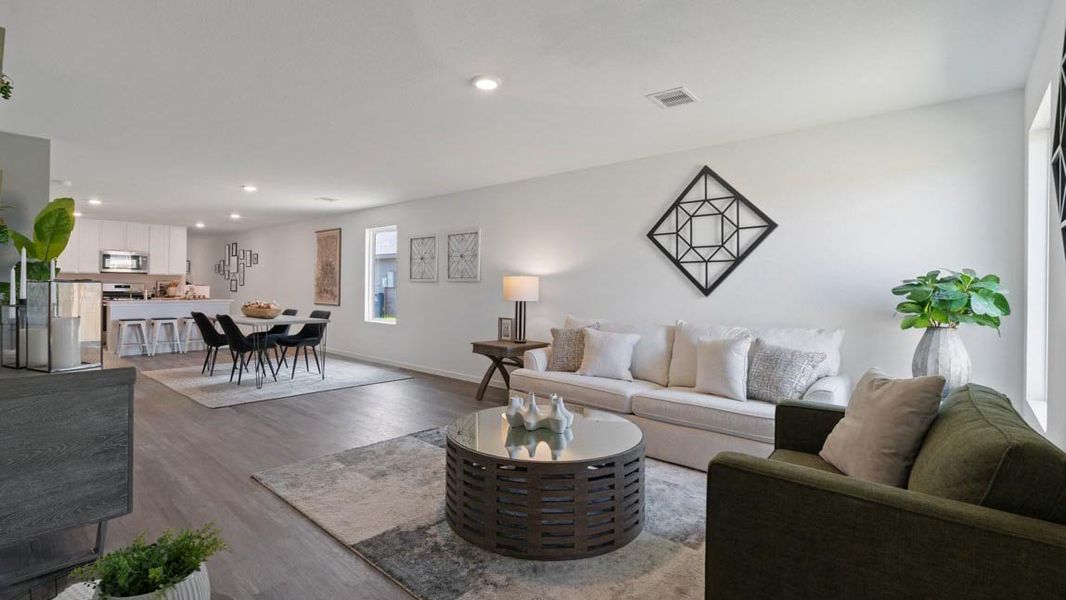 Furnished interior view inside a new home in Sunset Valley, Hockley (Image 8).