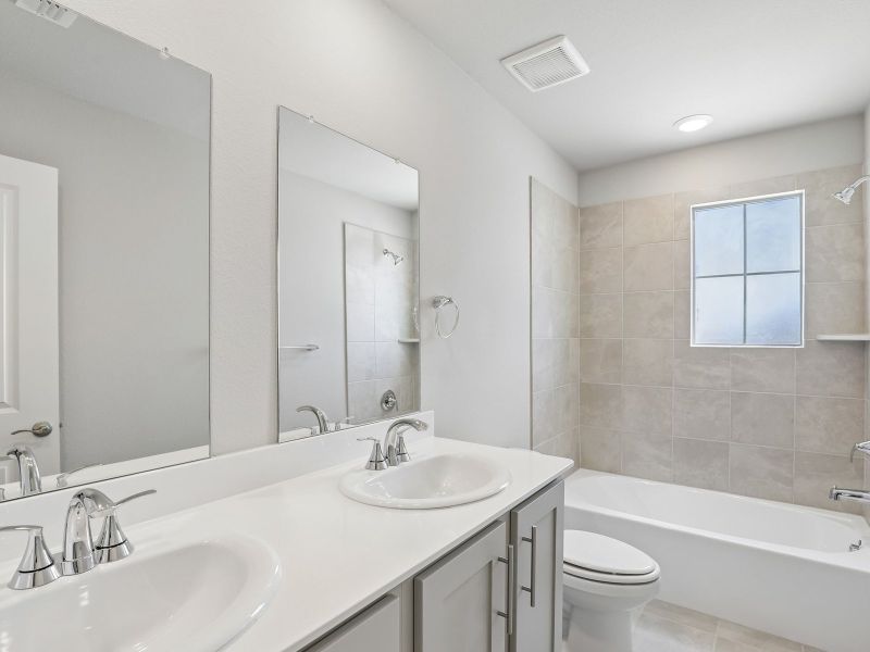 Furnished interior view inside a new home in Windmore, Princeton (Image 6).