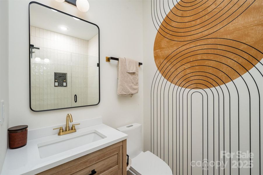 Furnished interior view inside a new home in , Charlotte (Image 12).