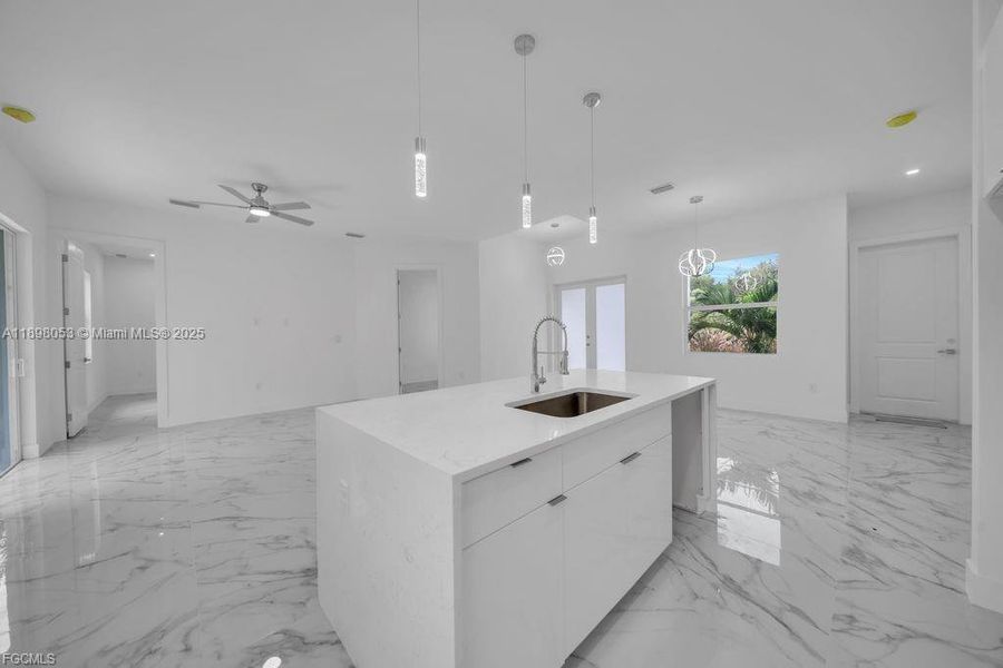 Furnished interior view inside a new home in , Lehigh Acres (Image 4).