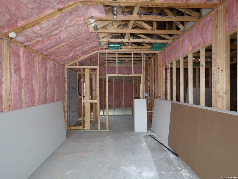 In-progress construction of a new home in Winding Brook, San Antonio, TX (Image 19).