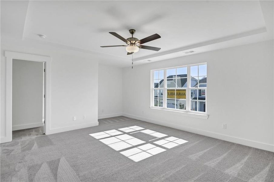 Spacious, unfurnished interior of a new home in Villas at Dawsonville, Dawsonville (Image 22).