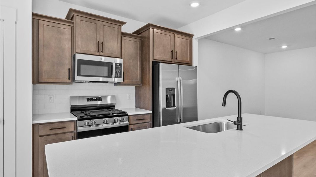 Furnished interior view inside a new home in Hickory Heights, Greenville (Image 9). Furnished interior view inside a new home in Hickory Heights, Greenville (Image 9).