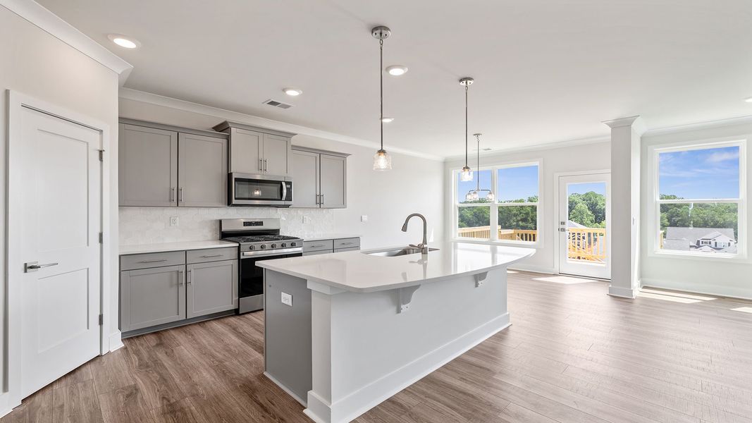 Furnished interior view inside a new home in Adams Glen, Greenville (Image 7).