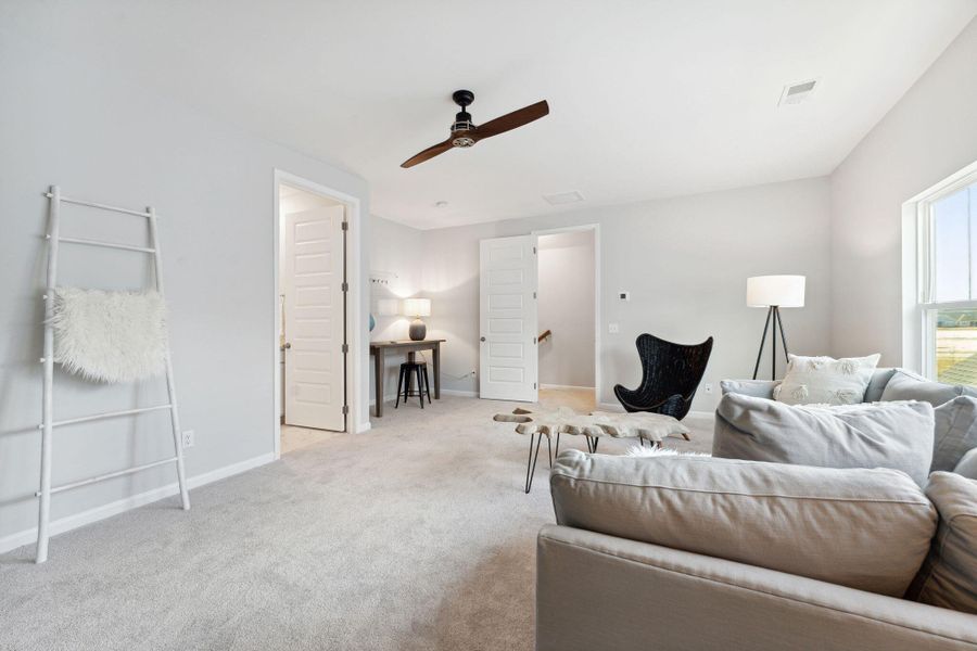 Furnished interior view inside a new home in , Summerville (Image 11).