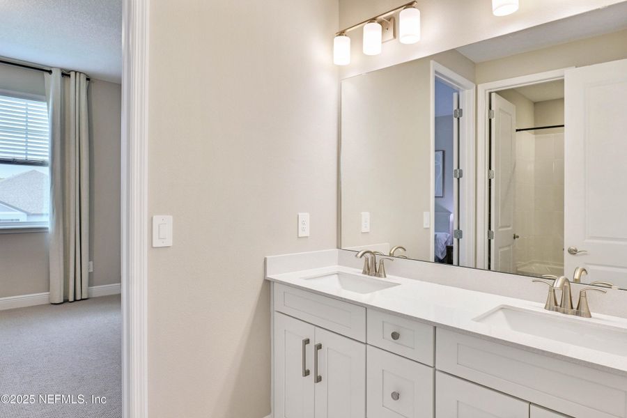 Furnished interior view inside a new home in Legends Preserve - Reserve Series, Daytona Beach (Image 8).