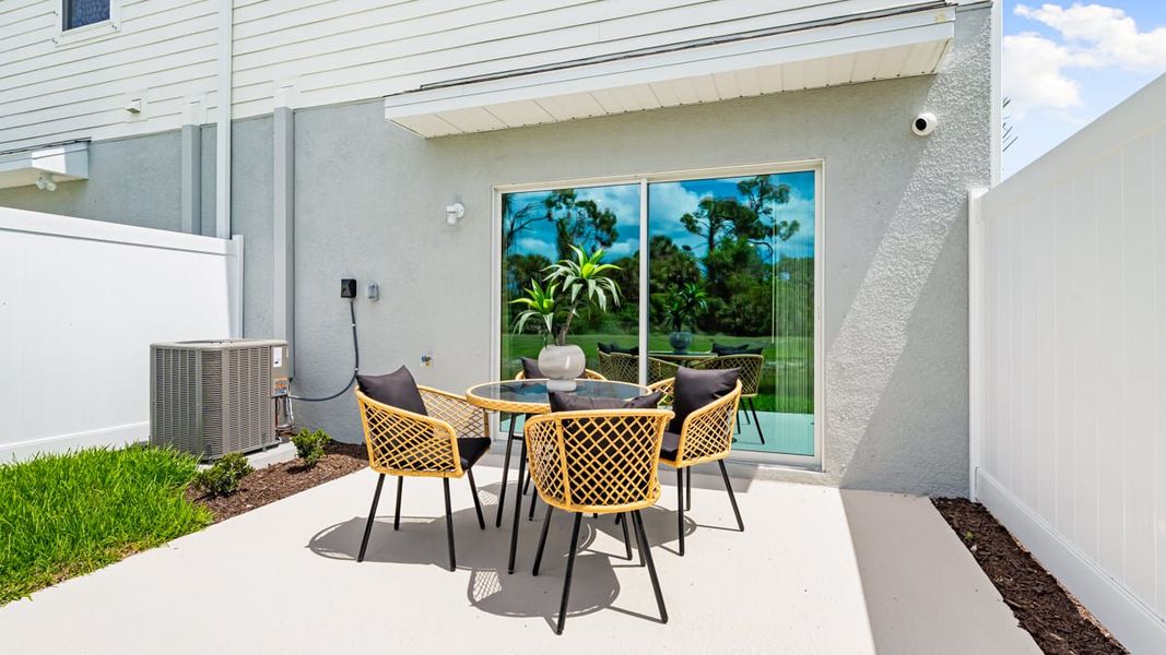 Representative exterior details of a home built from the Marigold by Taylor Morrison in The Towns at Tiburon, Nokomis (Image 4).