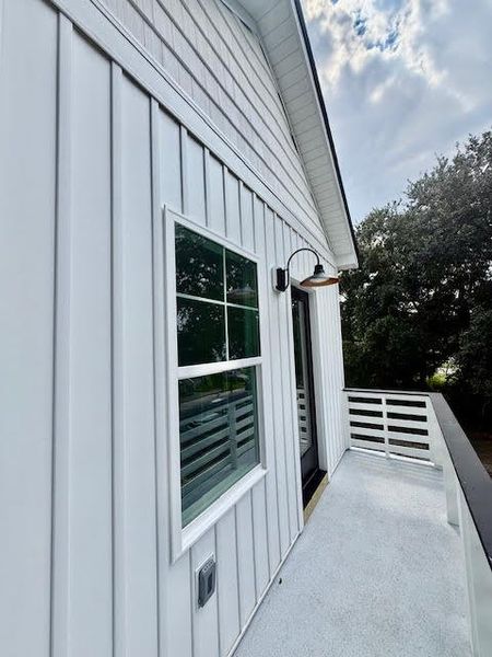 Exterior details and patio area of a home in , North Charleston (Image 20). Exterior details and patio area of a home in , North Charleston (Image 20).