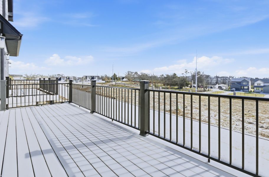 Exterior details and patio area of a home in Ridgecrest at Whites Creek, Whites Creek (Image 4).