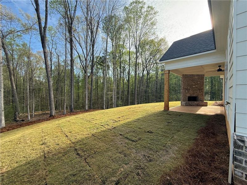 Exterior details and patio area of a home in , Pendergrass (Image 15).