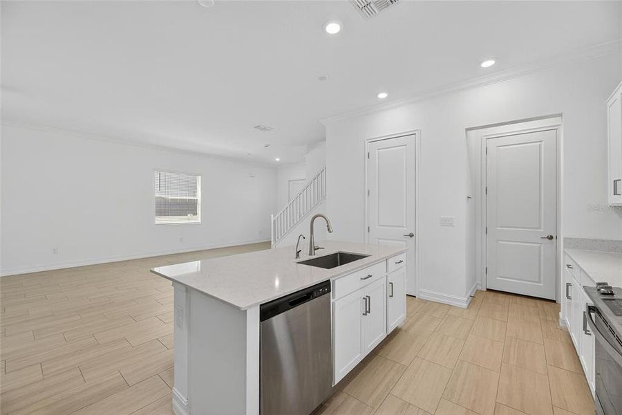 Furnished interior view inside a new home in , Tampa (Image 11).
