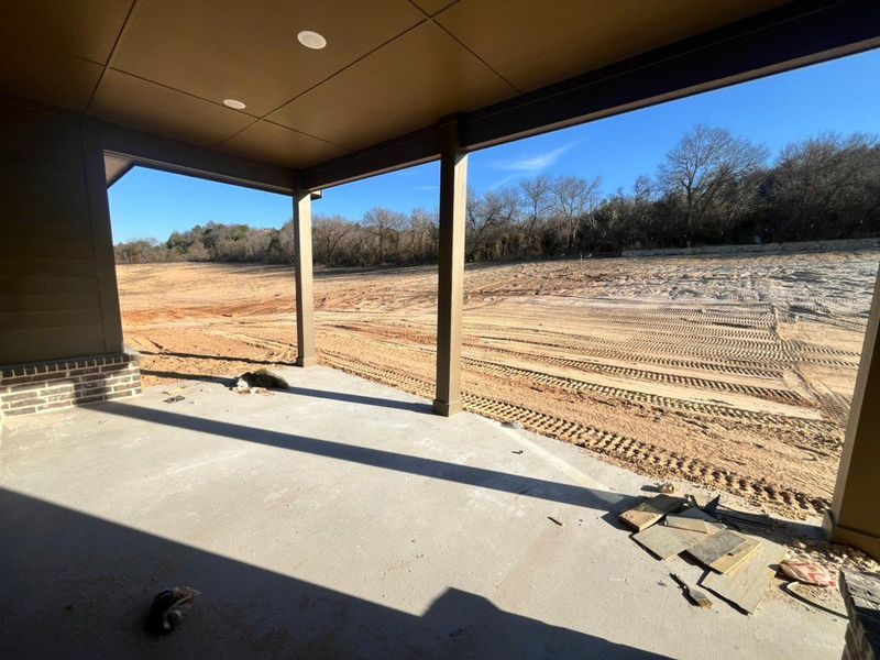 In-progress construction of a new home in Eagle Ridge Estates, Weatherford, TX (Image 14).