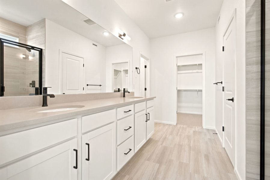 Furnished interior view inside a new home in Cordovan, Longmont (Image 6). Furnished interior view inside a new home in Cordovan, Longmont (Image 6).