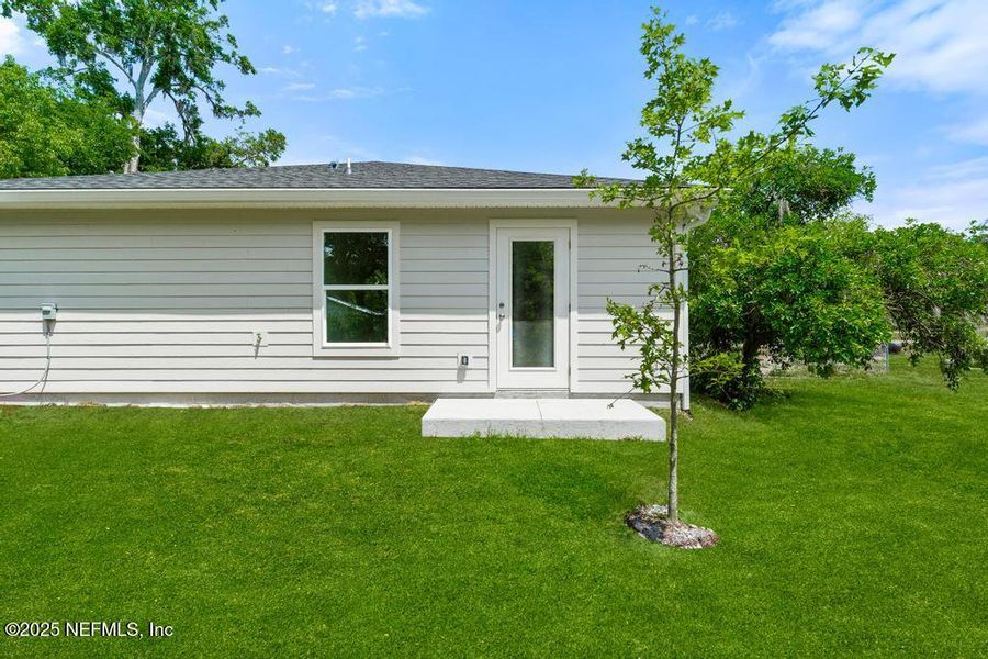 Exterior details and patio area of a home in , Jacksonville (Image 30). Exterior details and patio area of a home in , Jacksonville (Image 30).