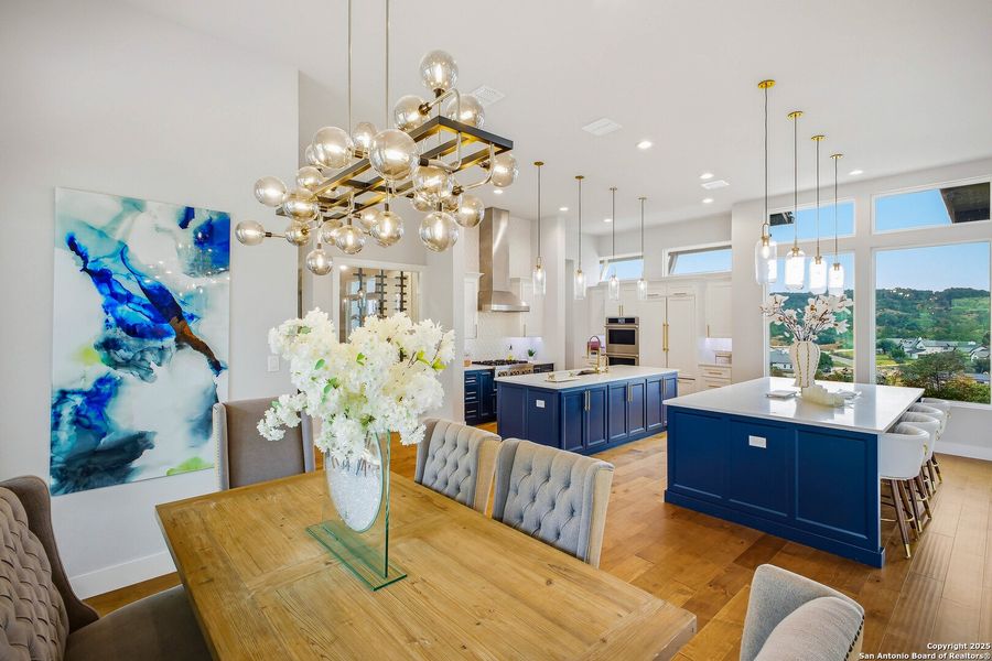 Furnished interior view inside a new home in , San Antonio (Image 10).