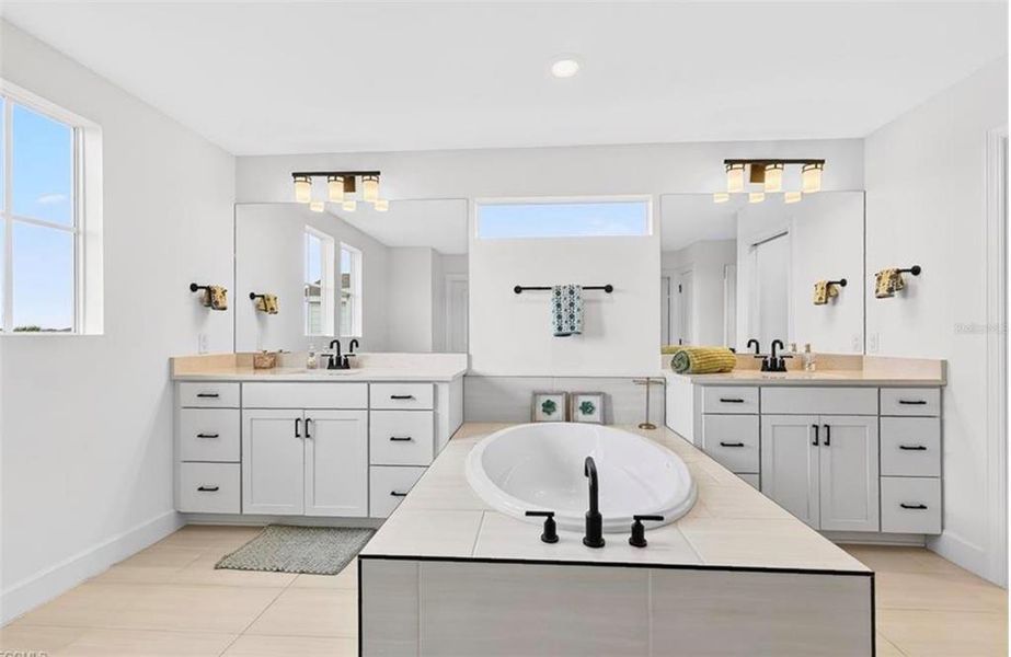 Furnished interior view inside a new home in , Punta Gorda (Image 16).