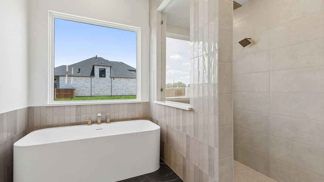 Representative furnished interior of a home built from the Custom II by Southgate Homes in Prosper Ridge, Prosper (Image 6).