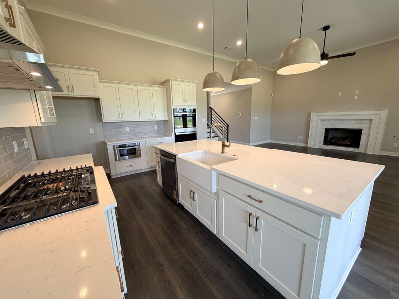 Furnished interior view inside a new home in Lockwood, Collierville (Image 8).
