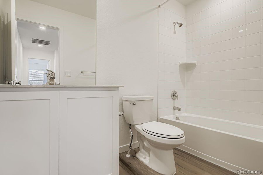 Furnished interior view inside a new home in Eastcreek Farm: The Camden Collection, Thornton (Image 8). Furnished interior view inside a new home in Eastcreek Farm: The Camden Collection, Thornton (Image 8).