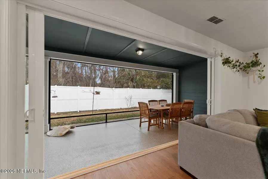 Exterior details and patio area of a home in , Jacksonville (Image 27).