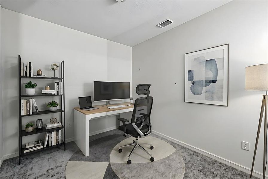 Furnished interior view inside a new home in Heron Bay, Palmetto (Image 7). Furnished interior view inside a new home in Heron Bay, Palmetto (Image 7).