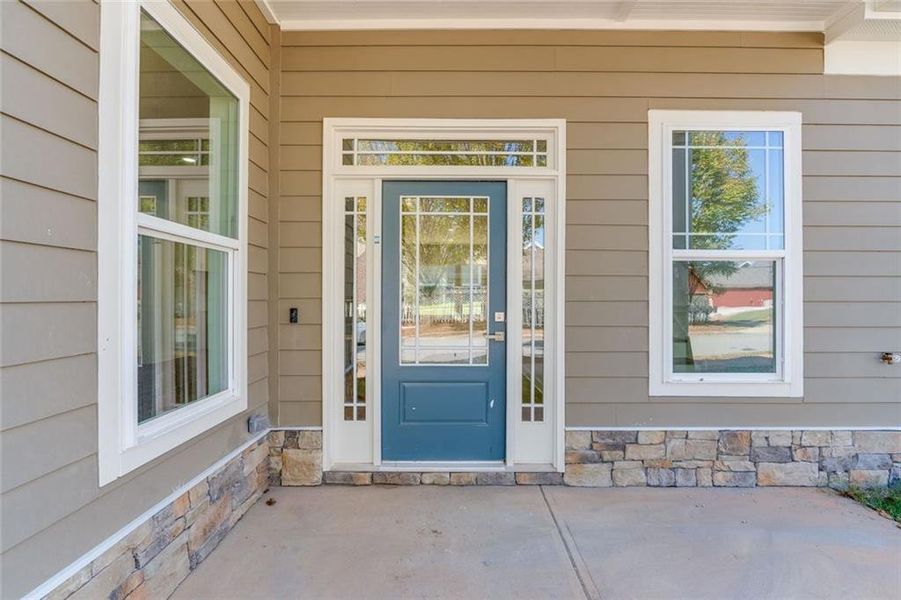 Exterior details and patio area of a home in , Douglasville (Image 3). Exterior details and patio area of a home in , Douglasville (Image 3).