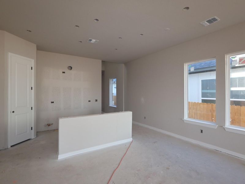 In-progress construction of a new home in Heritage, Dripping Springs, TX (Image 7).