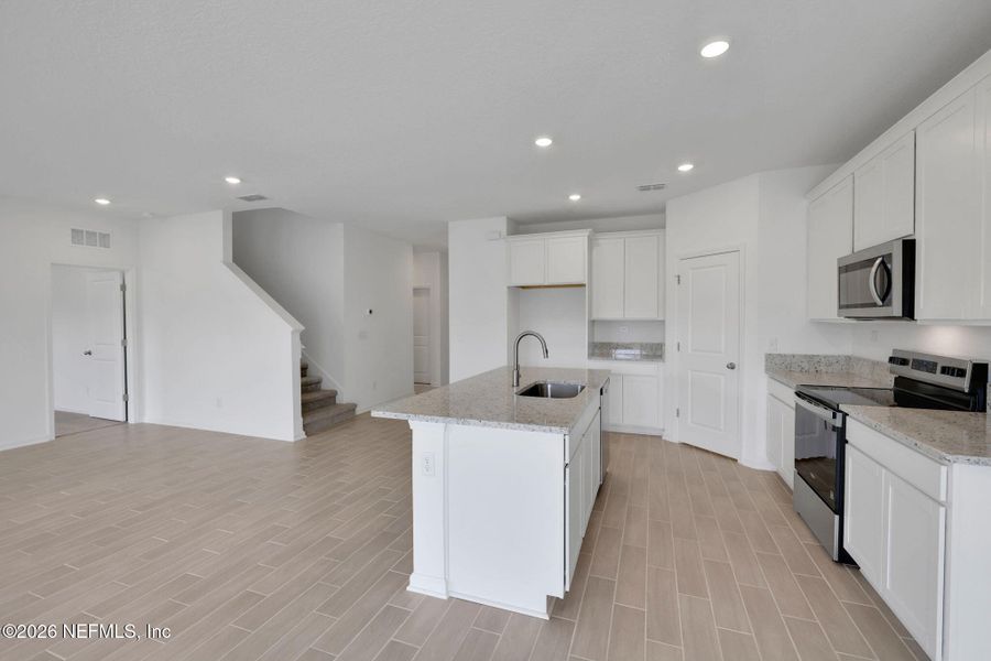 Furnished interior view inside a new home in Wilford Oaks, Orange Park (Image 7).