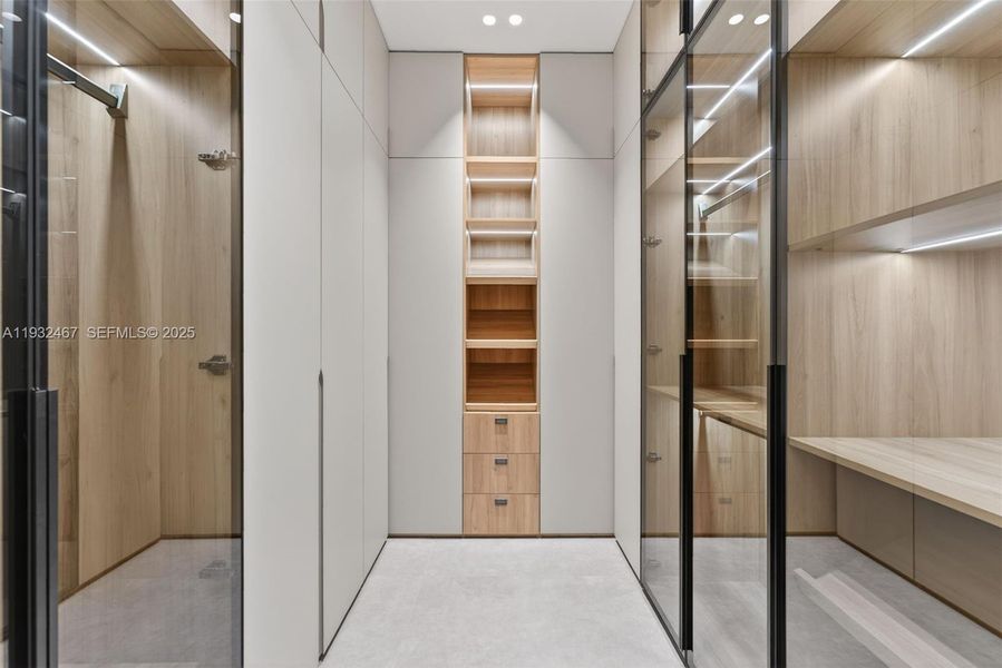 Furnished interior view inside a new home in , Miami Springs (Image 15).