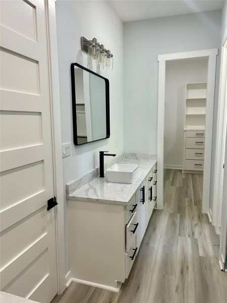 Furnished interior view inside a new home in , Conroe (Image 9).