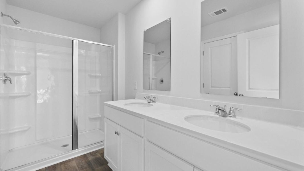 Furnished interior view inside a new home in Lakeview at Kitfield, Moncks Corner (Image 8).