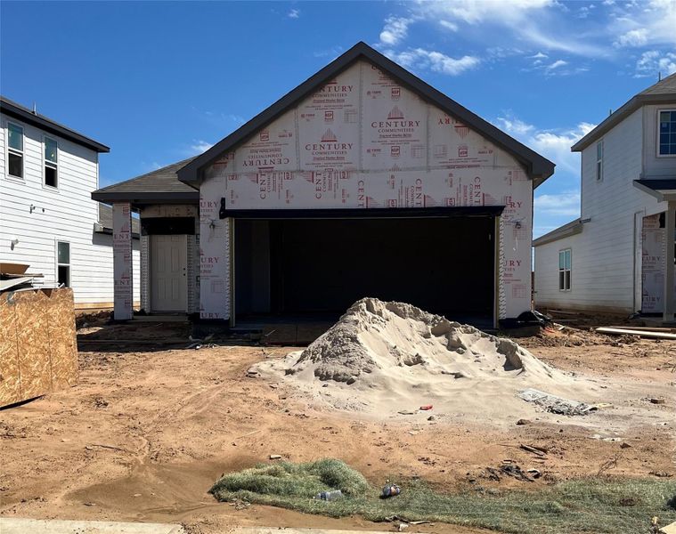 In-progress construction of a new home in Sanford Farms, Waller, TX (Image 17).