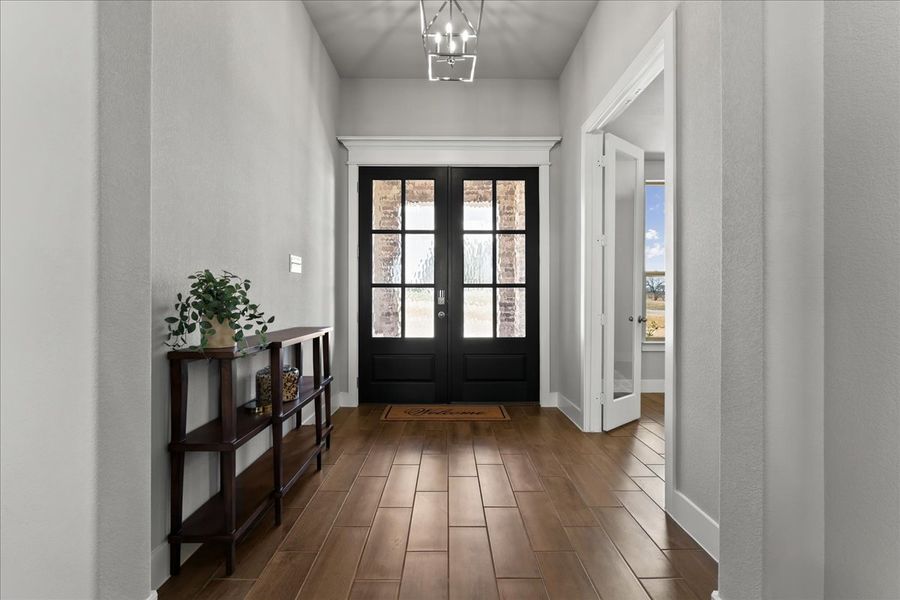 Furnished interior view inside a new home in Brock Heights, Brock (Image 6).