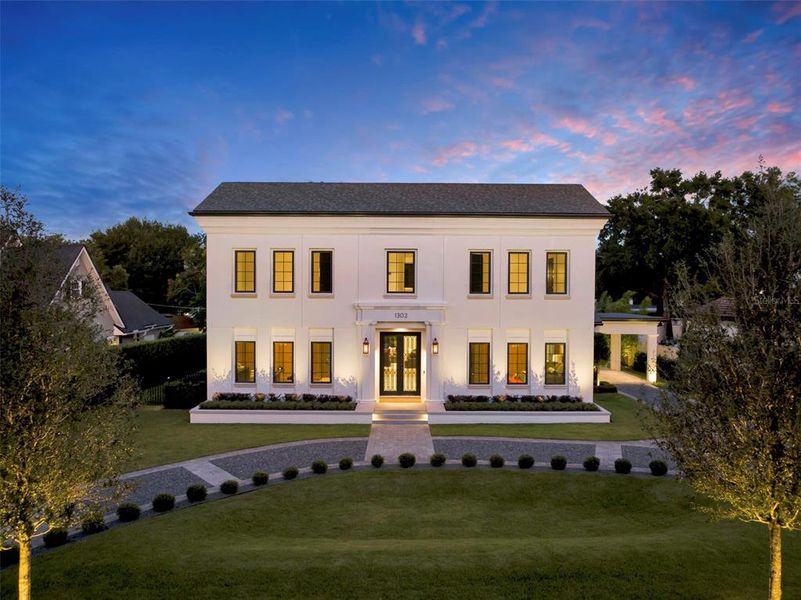 Front exterior of a new home in , Winter Park, FL, highlighting curb appeal (Image 30).