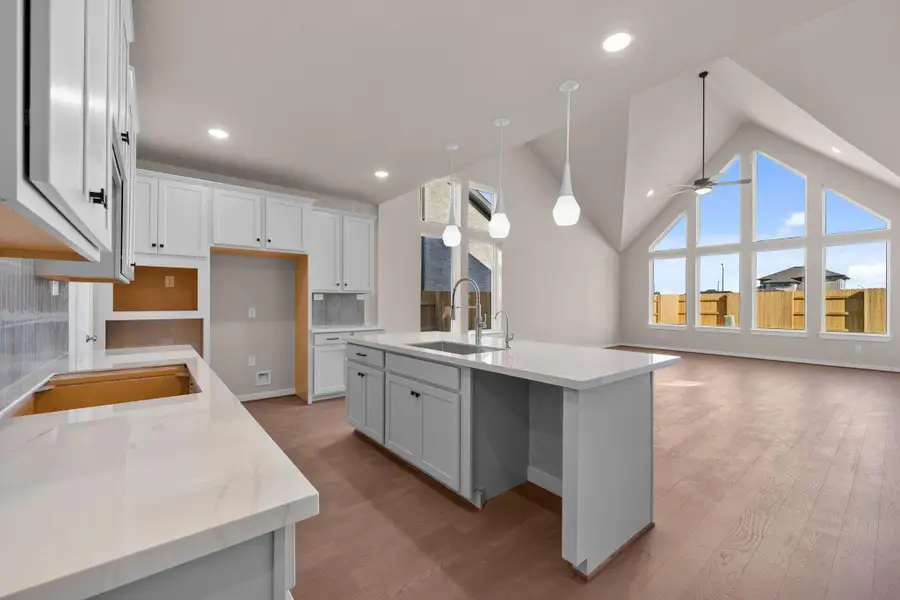 Furnished interior view inside a new home in , Katy (Image 4).