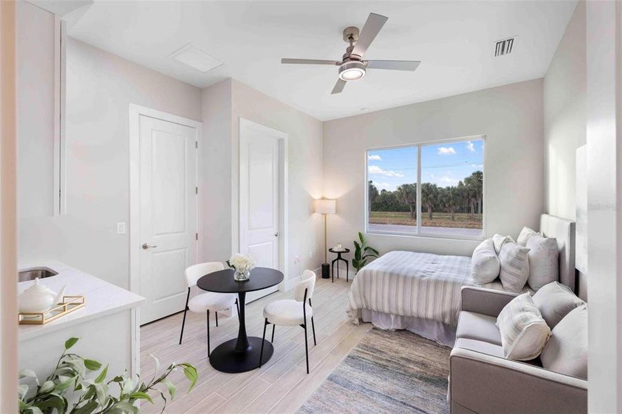 Furnished interior view inside a new home in , Placida (Image 9). Furnished interior view inside a new home in , Placida (Image 9).