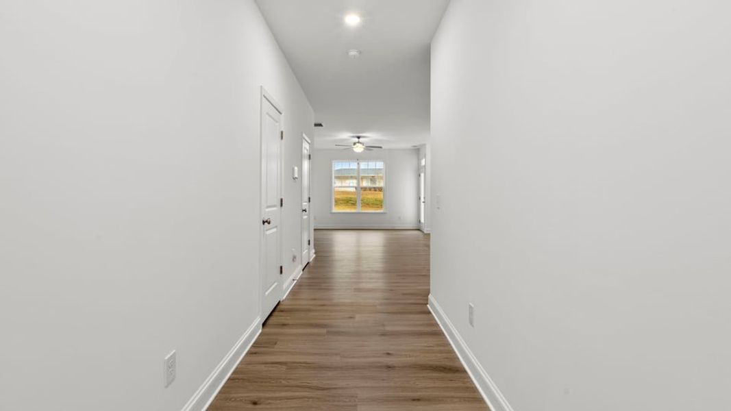 Representative unfurnished interior of a home built from the Interior Unit by D.R. Horton in Pearson Road Townhomes, Easley (Image 14).