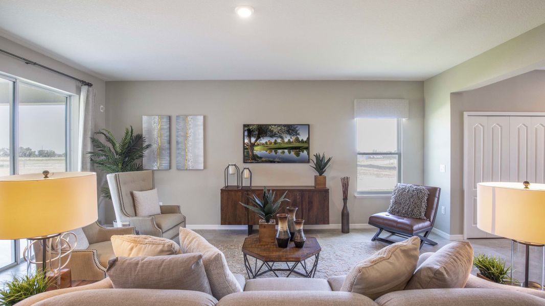 Representative furnished interior of a home built from the Ashton by Maronda Homes in Brookshire Green, Kingsland (Image 14).