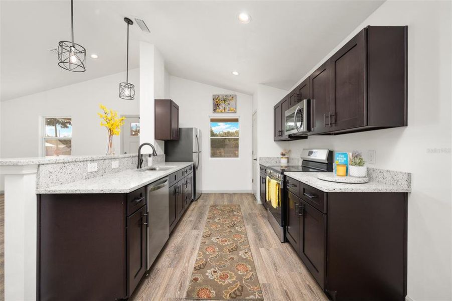 Furnished interior view inside a new home in , High Springs (Image 6). Furnished interior view inside a new home in , High Springs (Image 6).