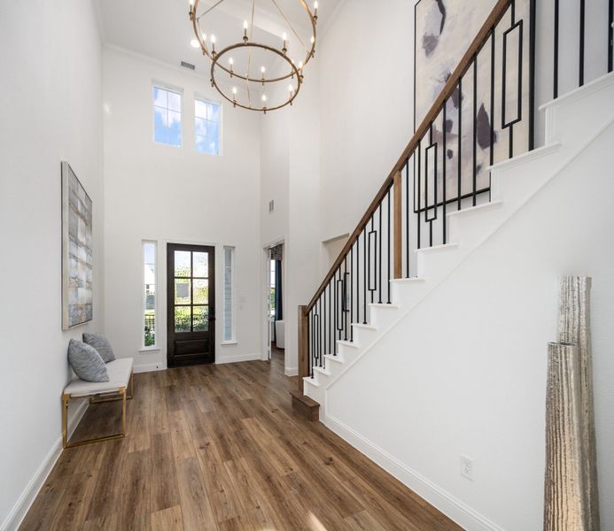 Representative unfurnished interior of a home built from the Eastland by UnionMain Homes in Cambridge Crossing, Celina (Image 23). Representative unfurnished interior of a home built from the Eastland by UnionMain Homes in Cambridge Crossing, Celina (Image 23).