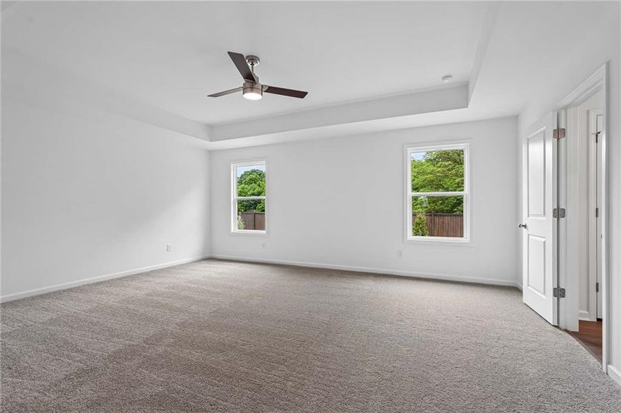 Spacious, unfurnished interior of a new home in Langston Reserve, Cartersville (Image 24).