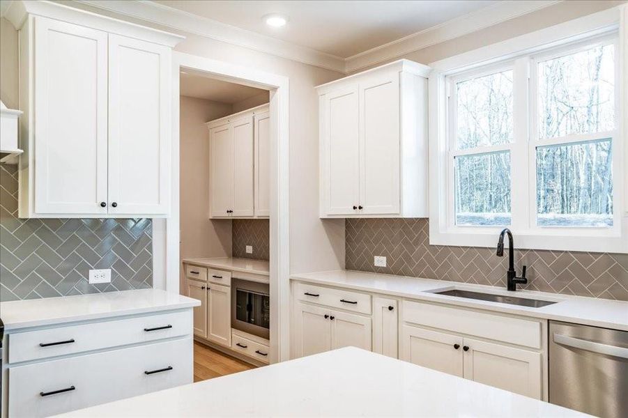 Furnished interior view inside a new home in Autumn Brook, Canton (Image 7).