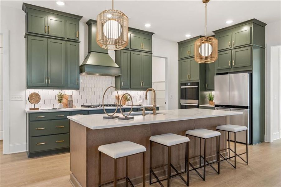 Furnished interior view inside a new home in The Reserve at Knollwood, Canton (Image 31). Furnished interior view inside a new home in The Reserve at Knollwood, Canton (Image 31).