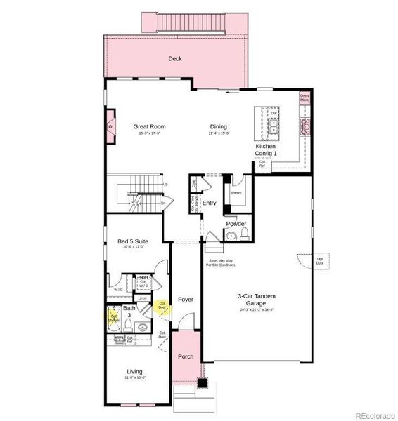 Additional Highlights Include: Fireplace at great room, covered outdoor living, and additional sink at bath 2.