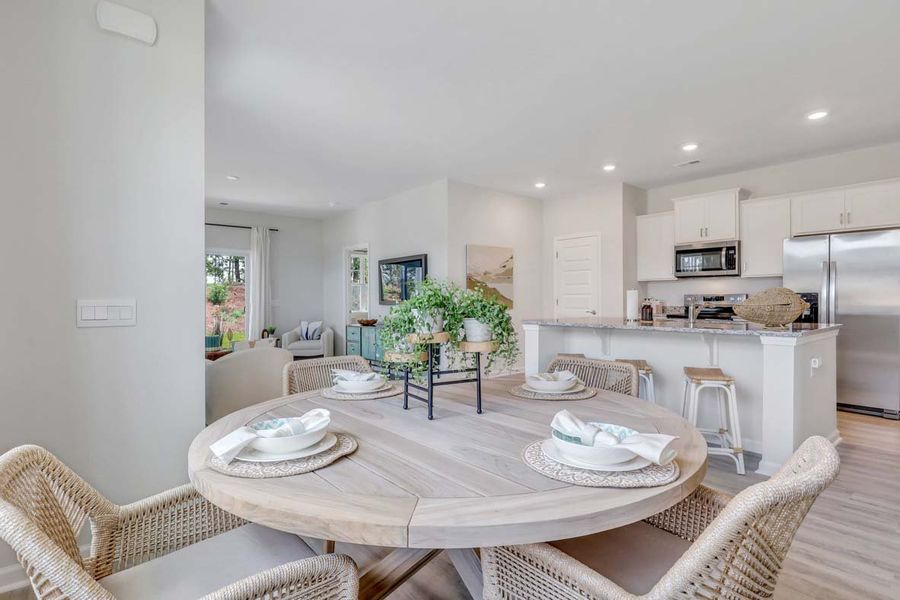 Representative furnished interior of a home built from the TUSCAN by D.R. Horton in Westbrook Retreat Villas at Savannah Quarters, Pooler (Image 15).